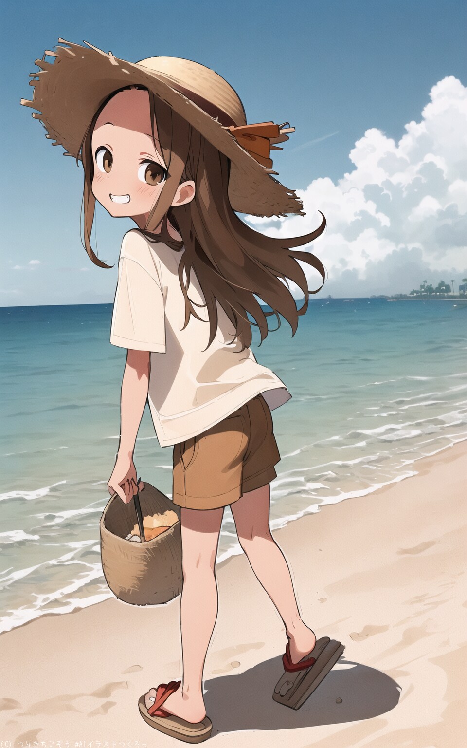 お父さんのTシャツ着ちゃった〜「からかい上手の高木さん」〜
