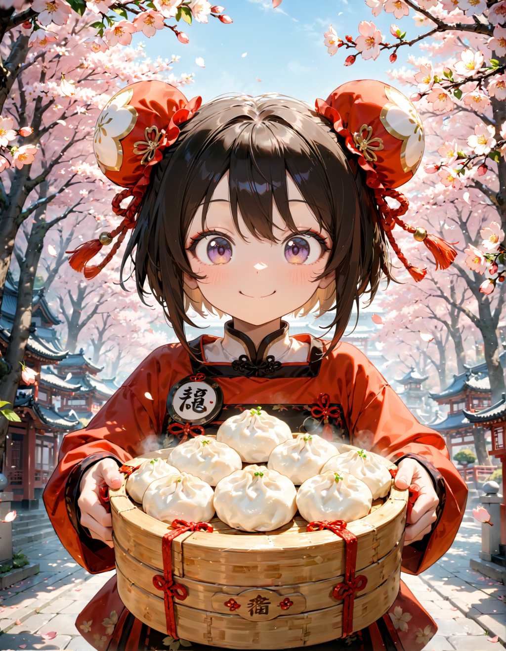 今日は京鼎樓の小籠包の日。さくらの日　その５