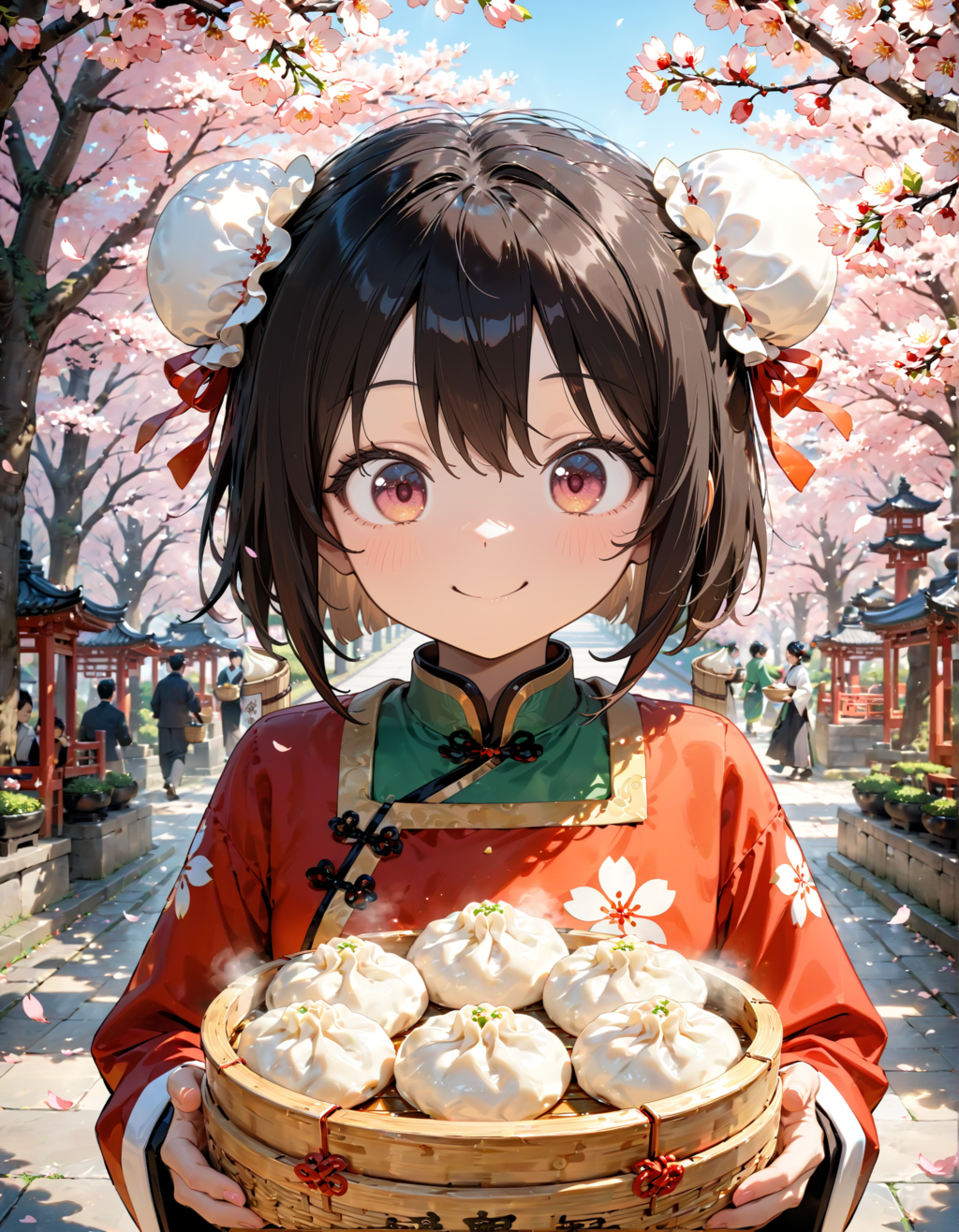 今日は京鼎樓の小籠包の日。さくらの日　その５