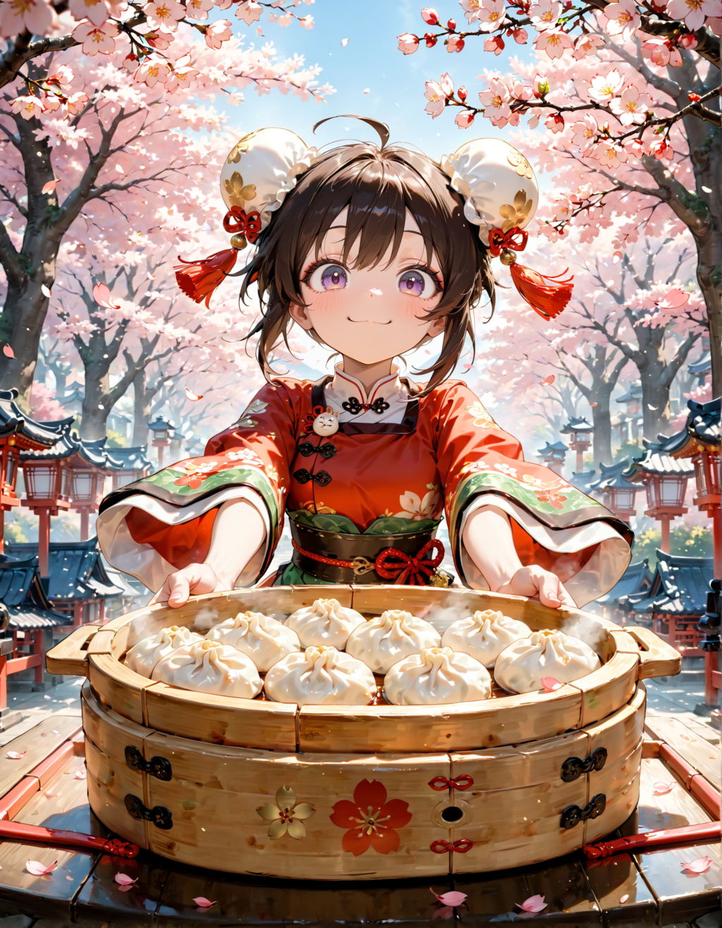 今日は京鼎樓の小籠包の日。さくらの日　その５