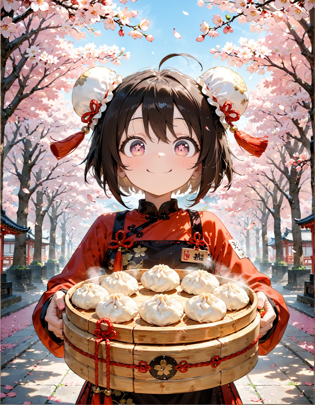 今日は京鼎樓の小籠包の日。さくらの日　その５