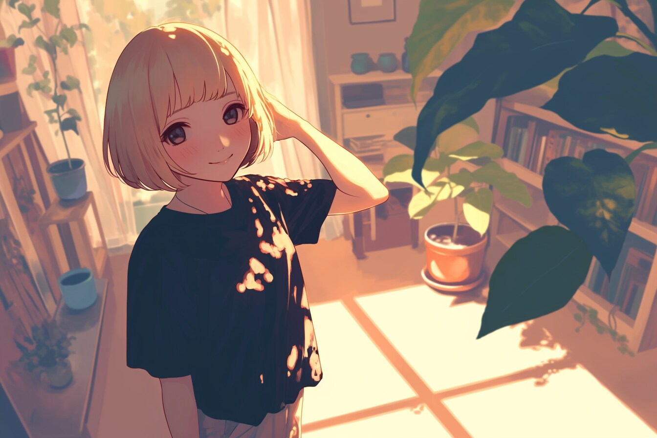 マッシュカットの子✨121