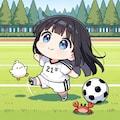 ちび姫さっかー 2枚目