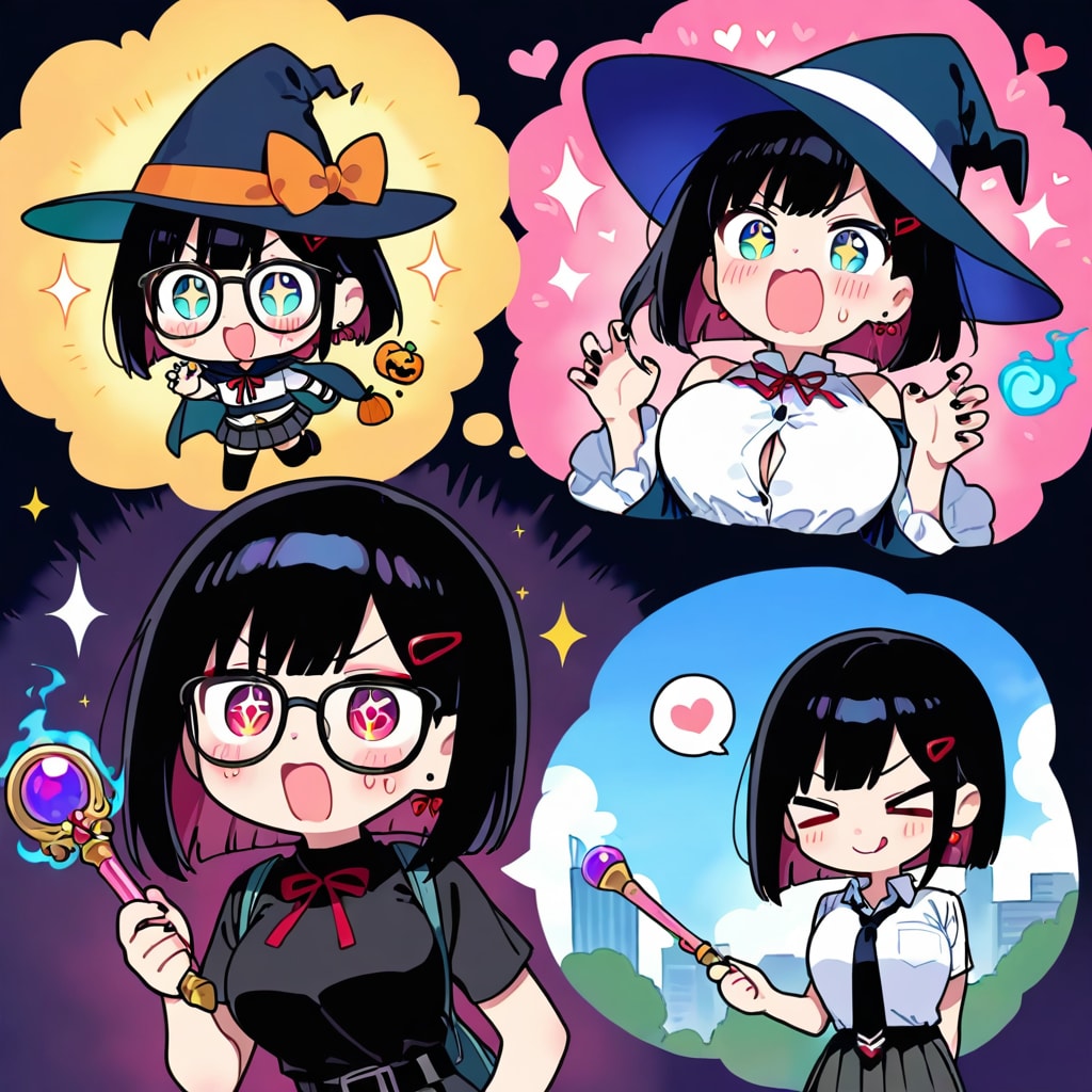 眼鏡魔法少女の日常