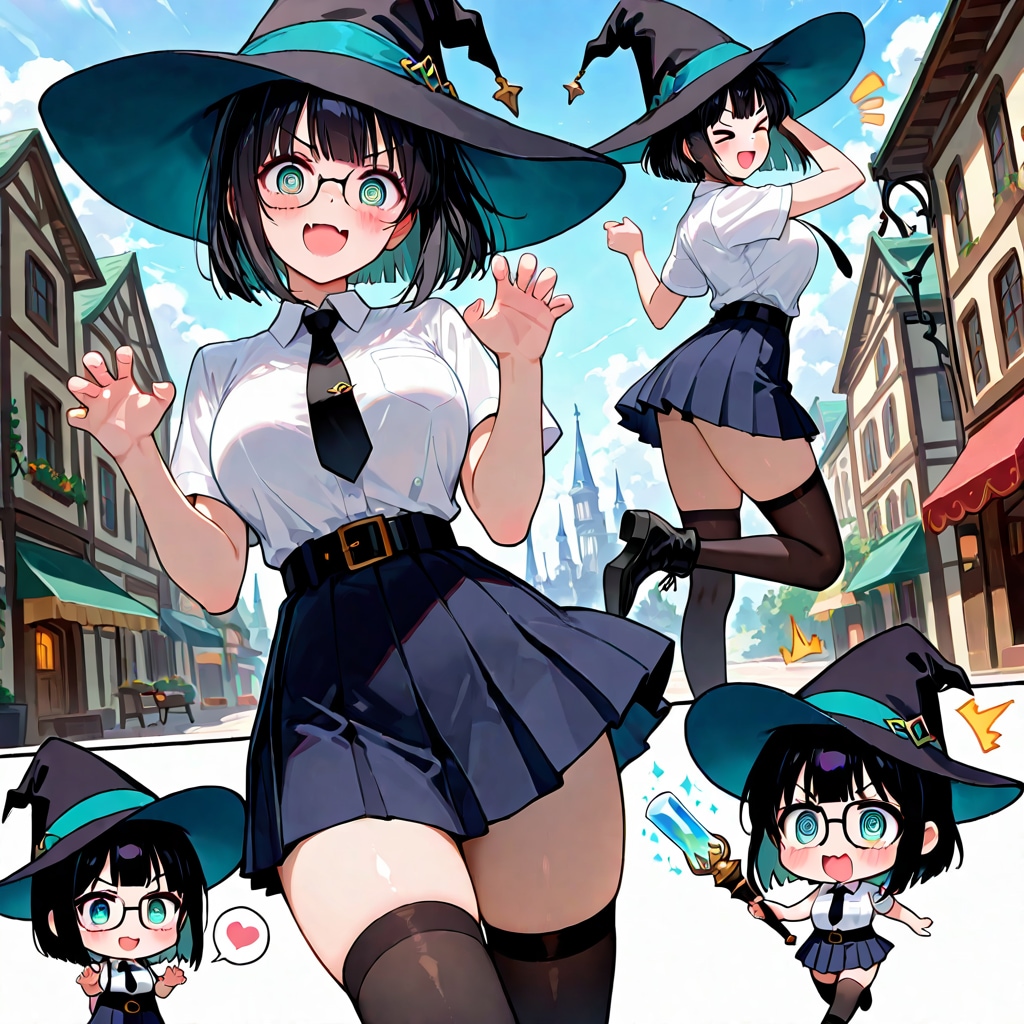 眼鏡魔法少女の日常