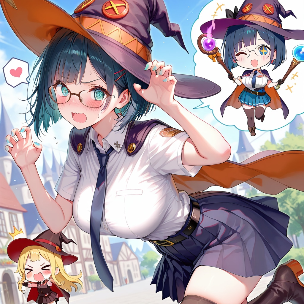 眼鏡魔法少女の日常