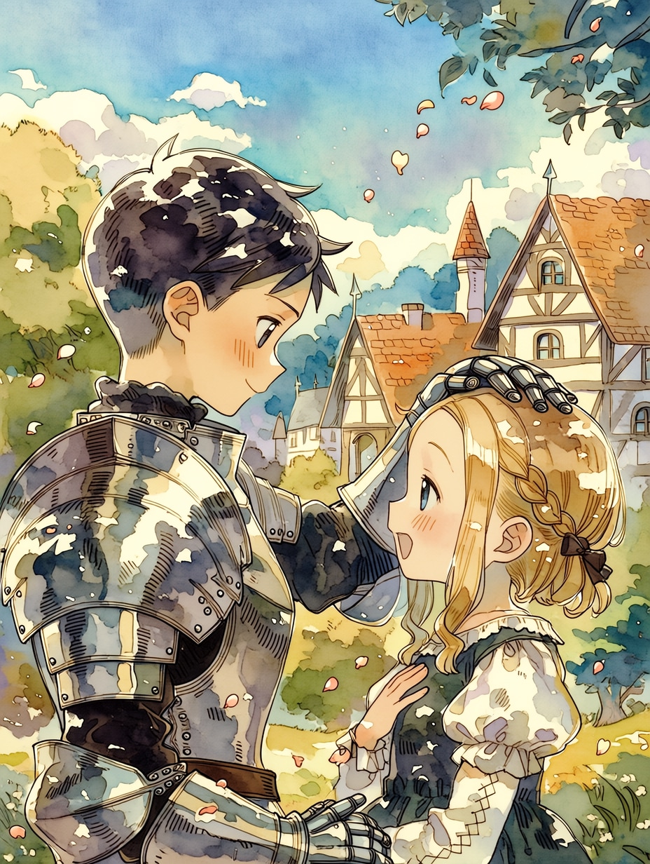 騎士と村娘79 | の人気AIイラスト・グラビア