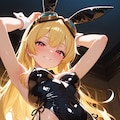 ローアングルバニーガール💗 4枚目