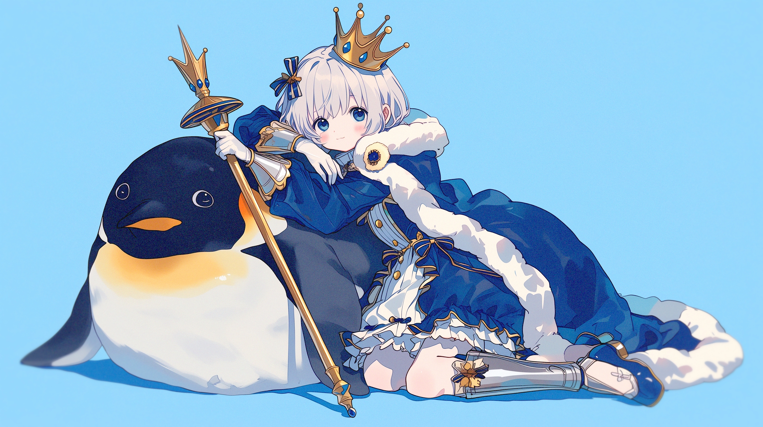 king penguin | の人気AIイラスト・グラビア