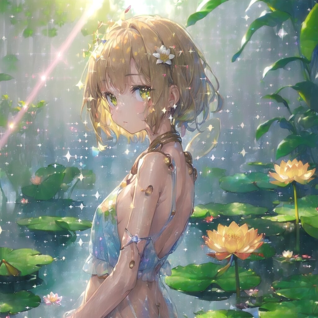 睡蓮の池