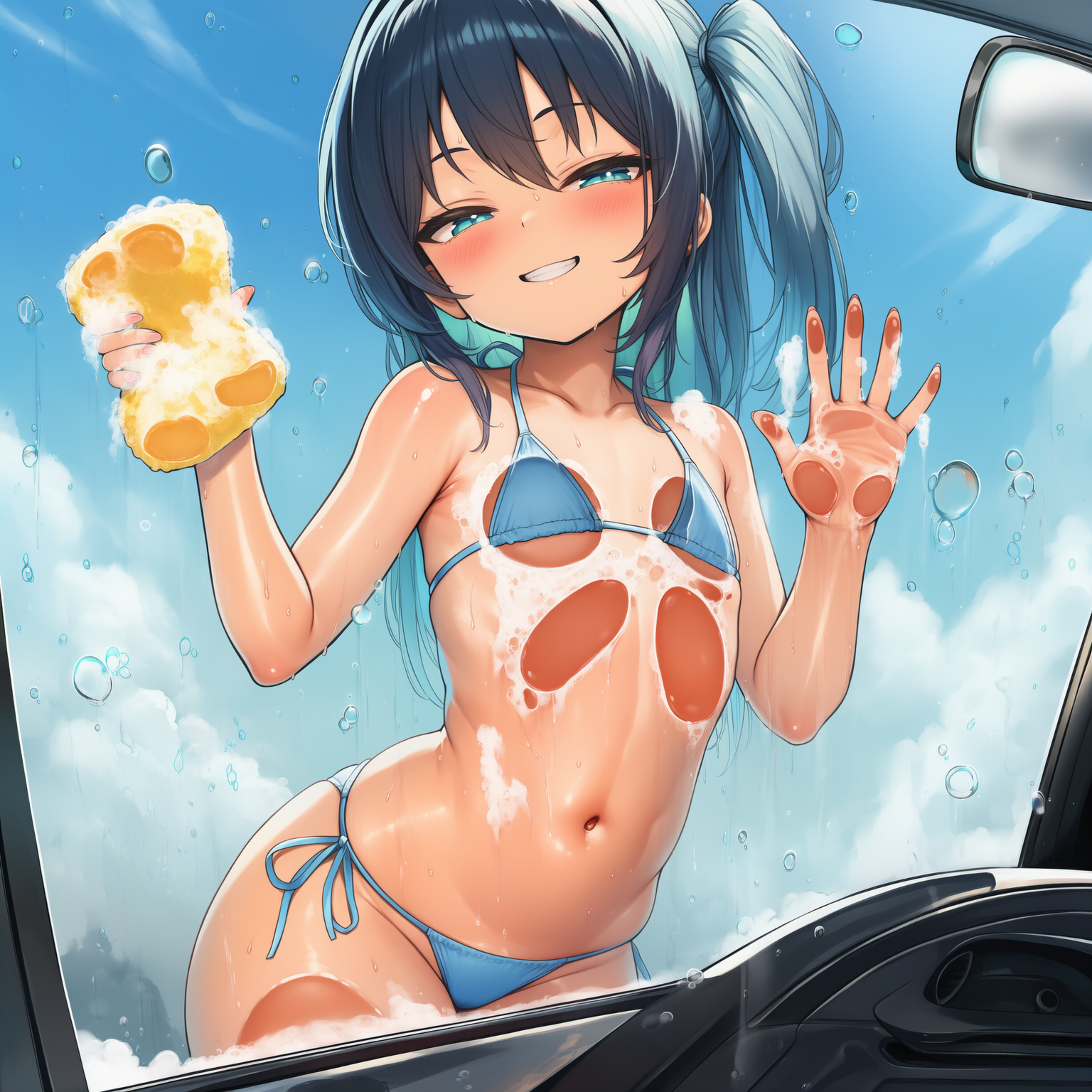 話題の洗車屋に来てみた