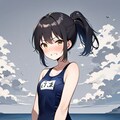 海で寒中水泳 9枚目