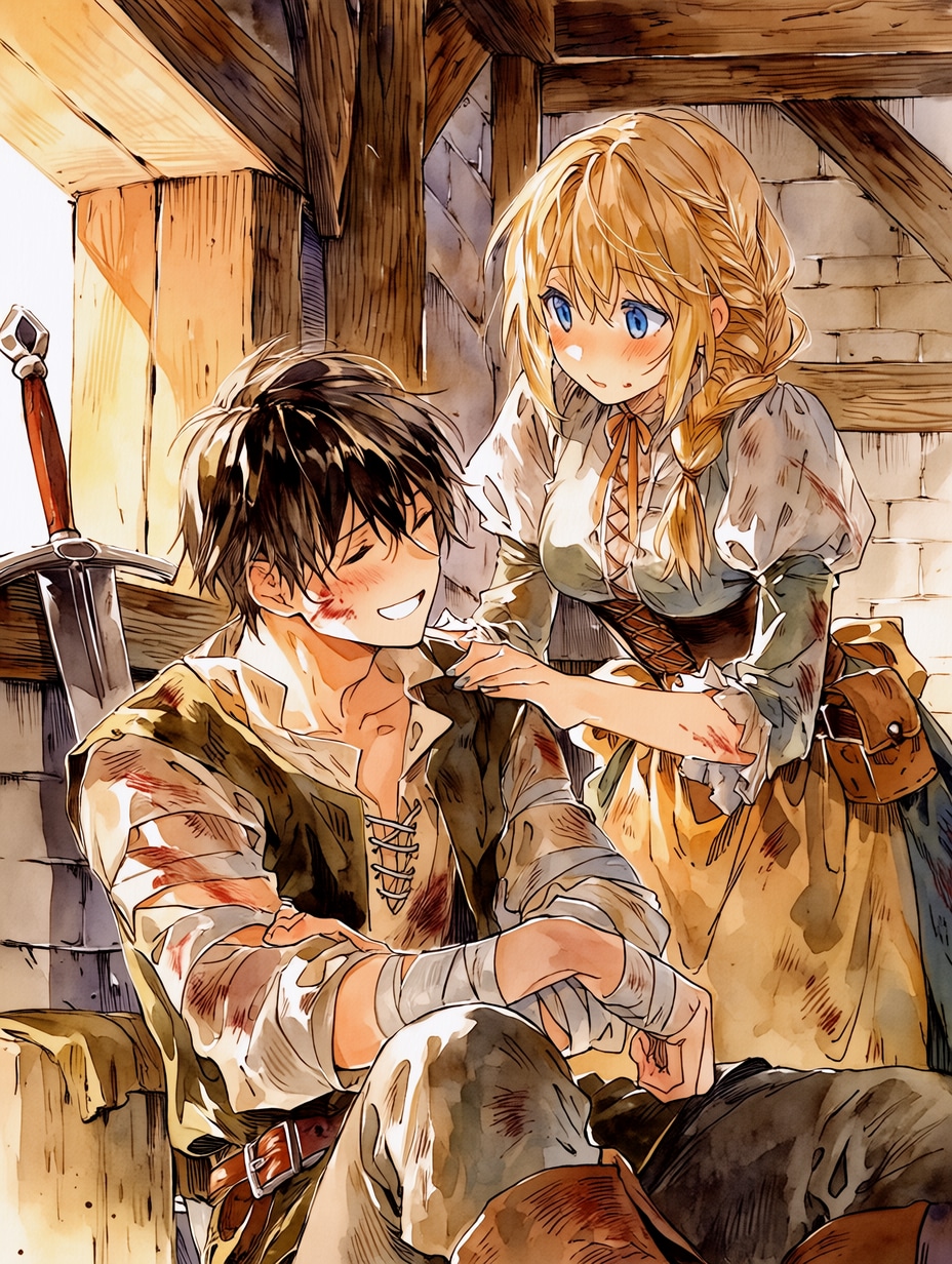 騎士と村娘171 | の人気AIイラスト・グラビア