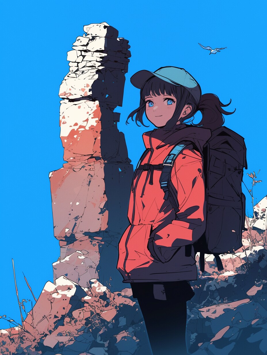 旅する少女20 | の人気AIイラスト・グラビア