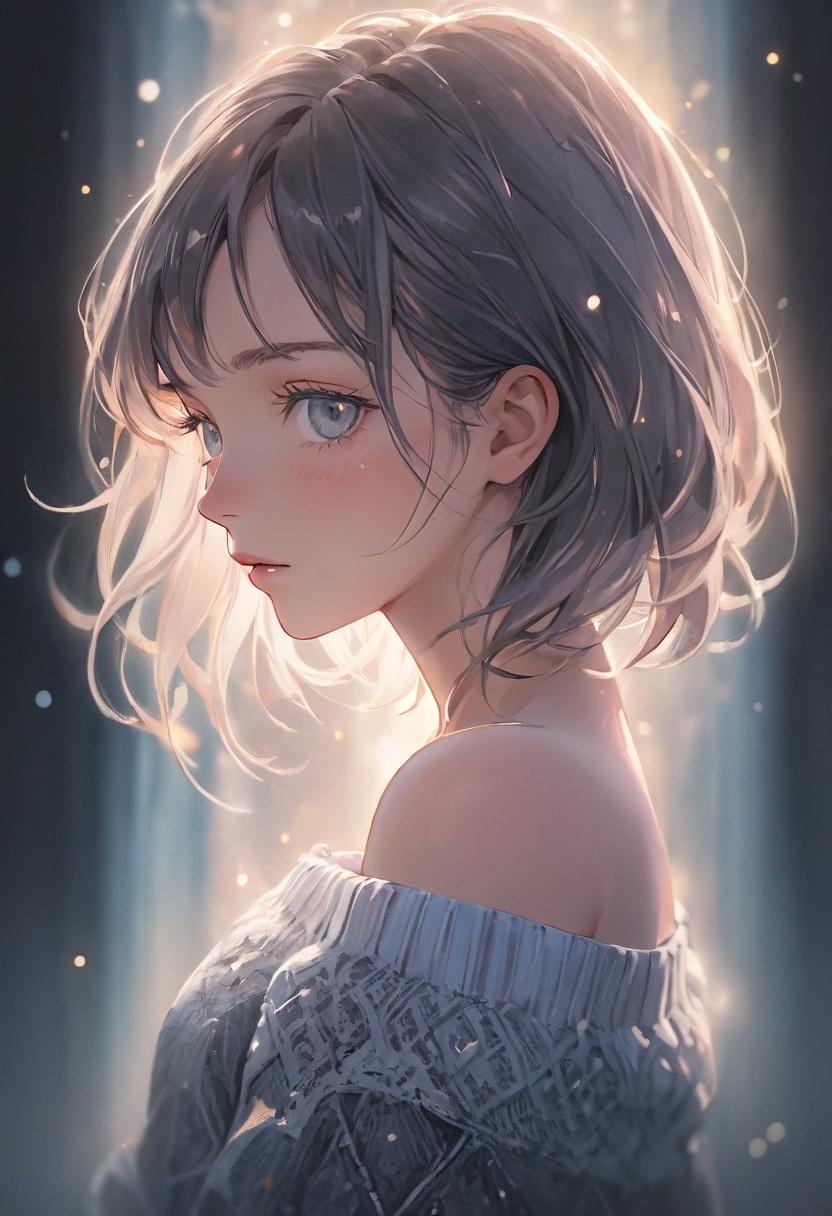 オフショル　グレー