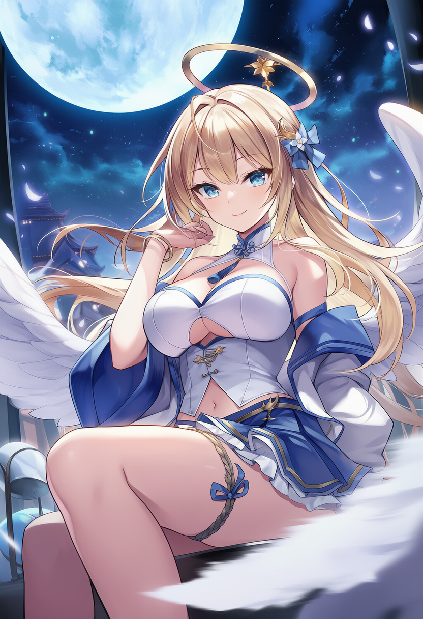 チャイナドレスの天使