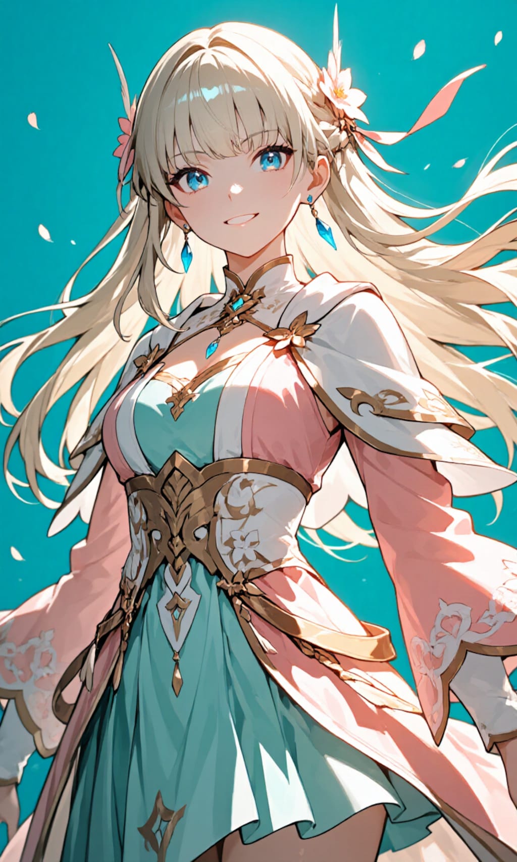 春色コーデ風衣装