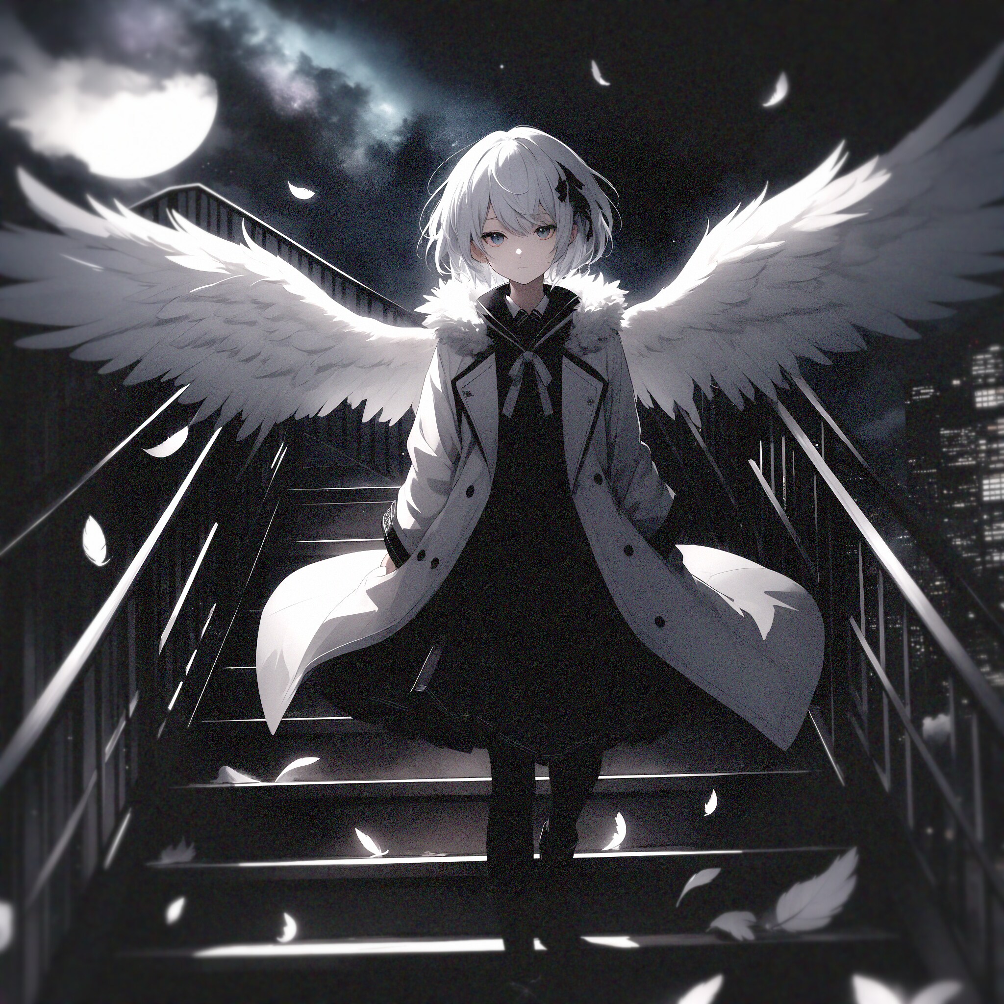 Stairs | の人気AIイラスト・グラビア