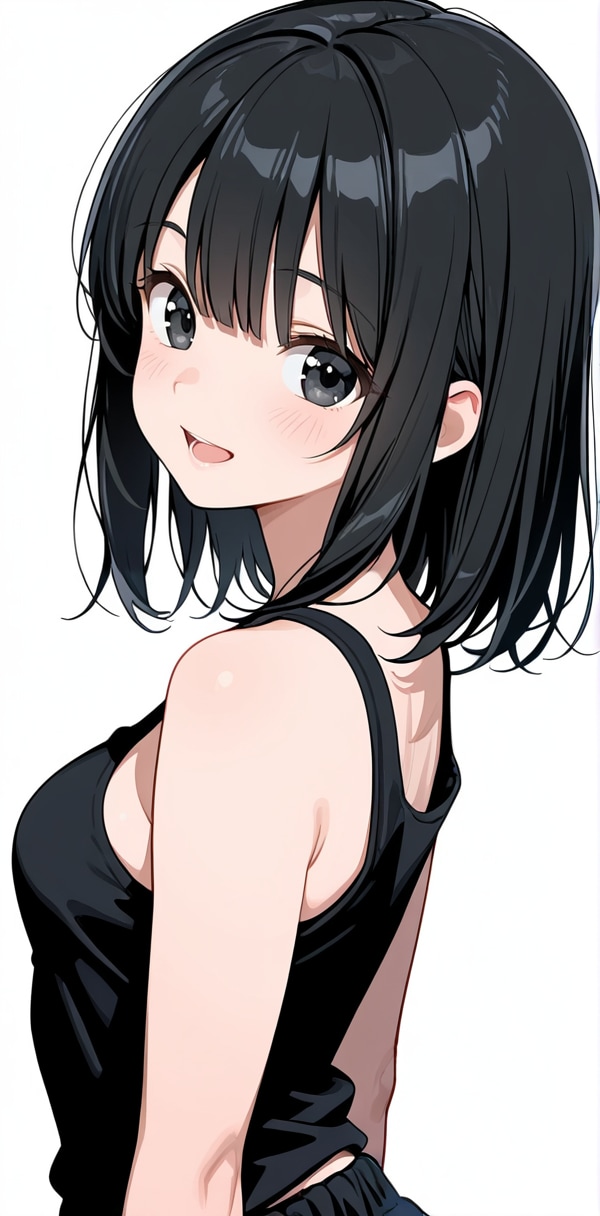 黒キャミソール