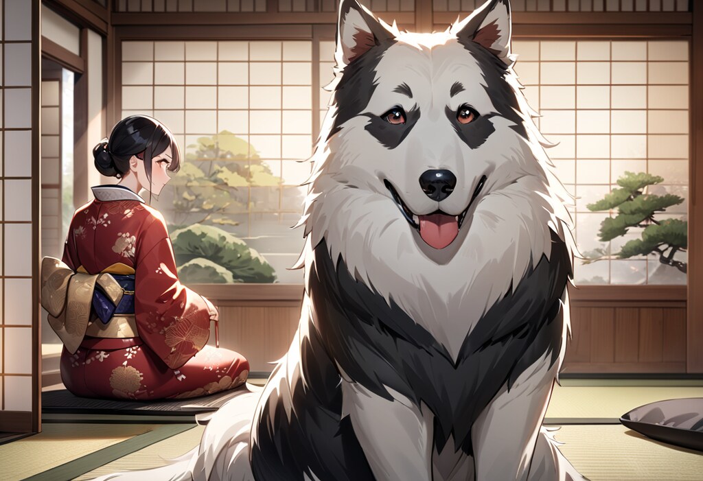 日本の上流階級の犬