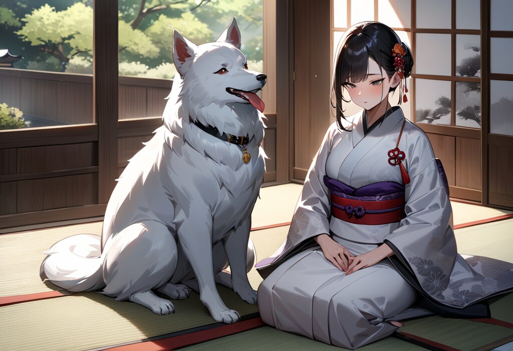 日本の上流階級の犬