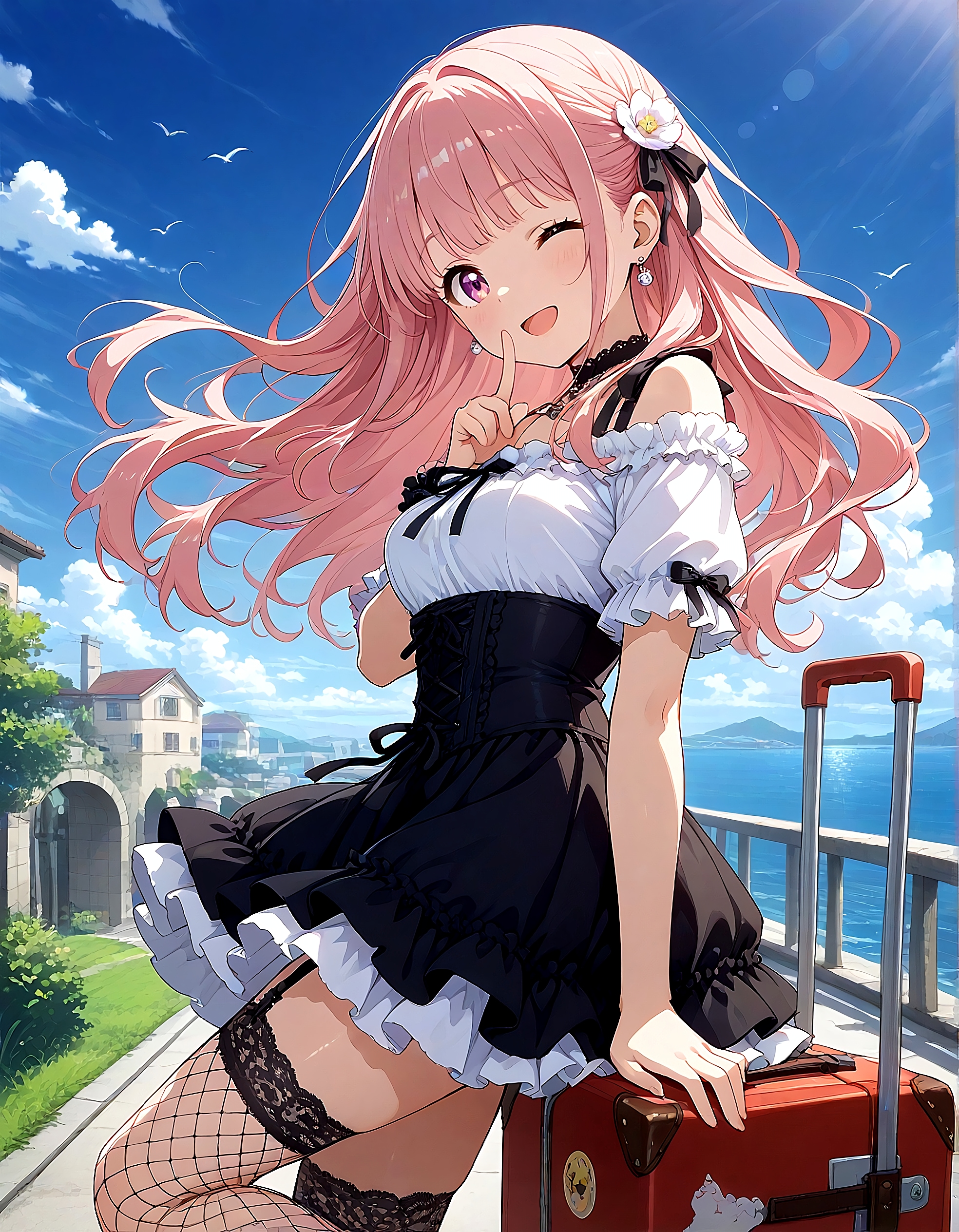 夏の海 | の人気AIイラスト・グラビア