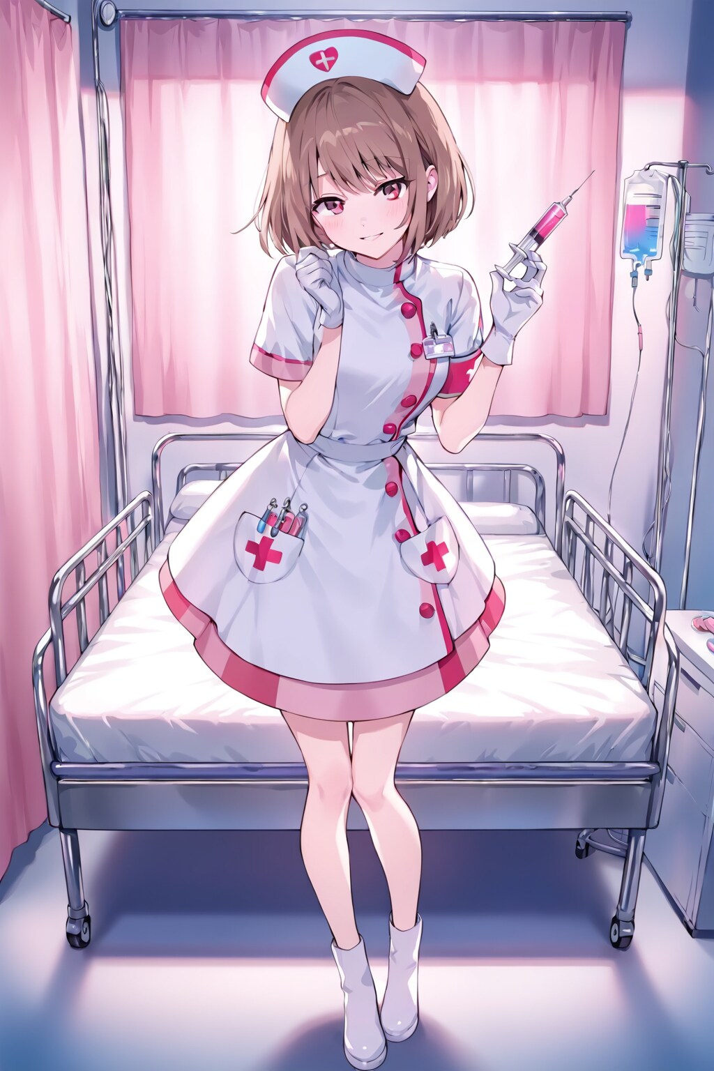 お注射の時間ですよ❤ | の人気AIイラスト・グラビア