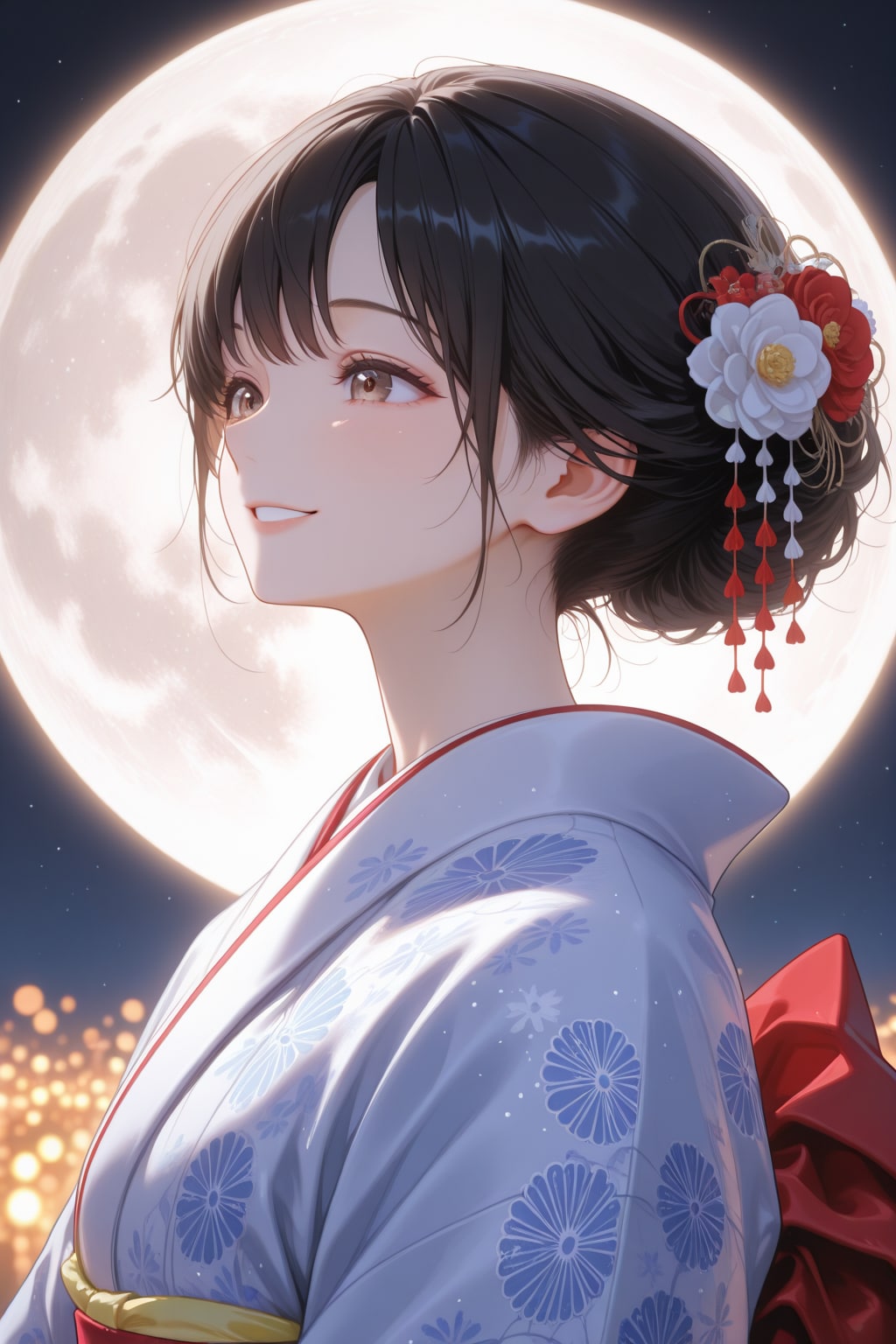 月見 | の人気AIイラスト・グラビア