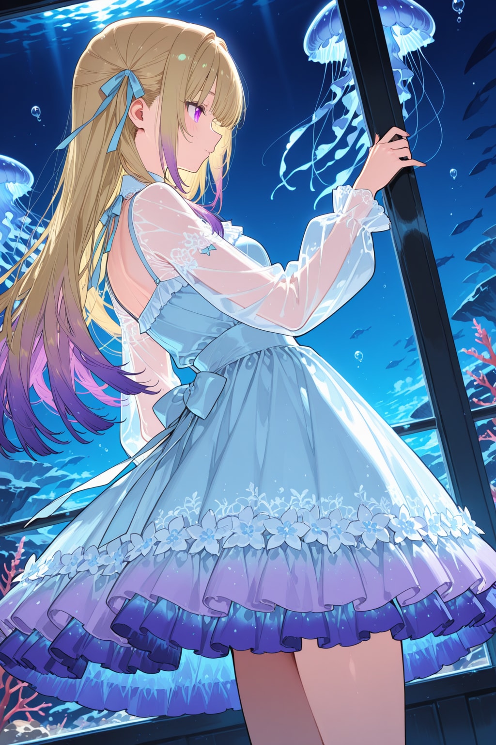 パステルオーシャンガーリー | の人気AIイラスト・グラビア