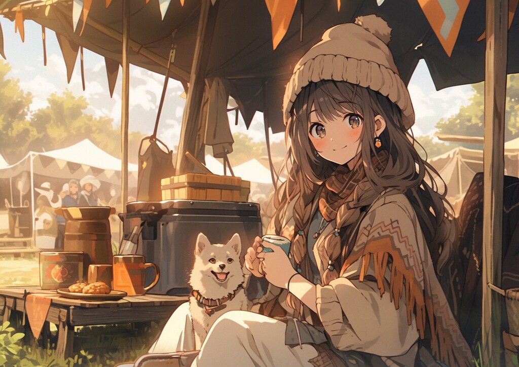 秋は紅葉を眺めながらピクニックをするのに最適な季節です
