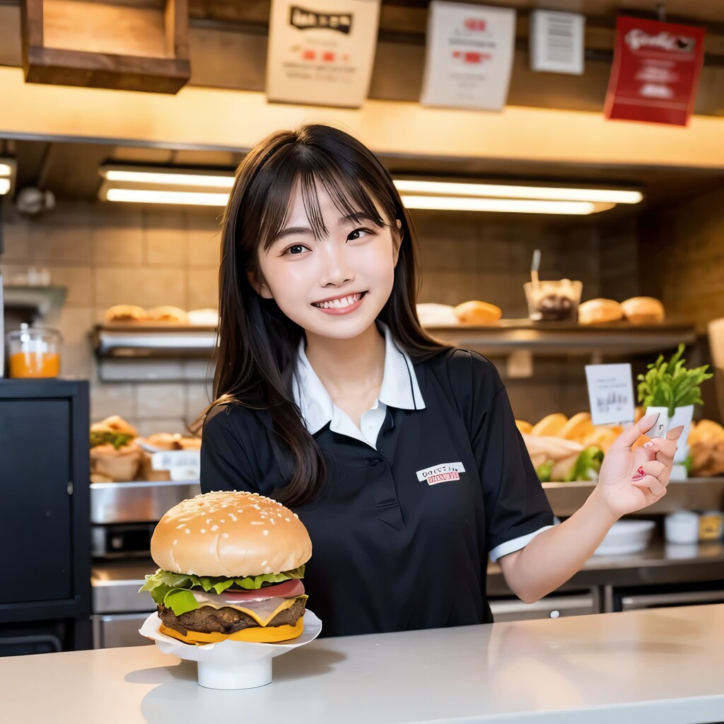 黒髪ロングでクルーの美女３７