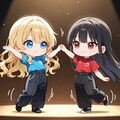 ちちぷいちゃんとししょちゃんのダンス 2枚目