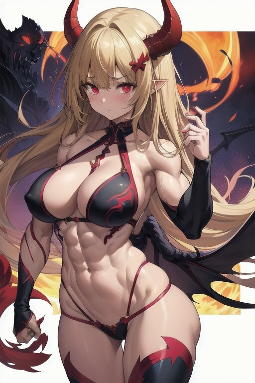 筋肉鬼娘