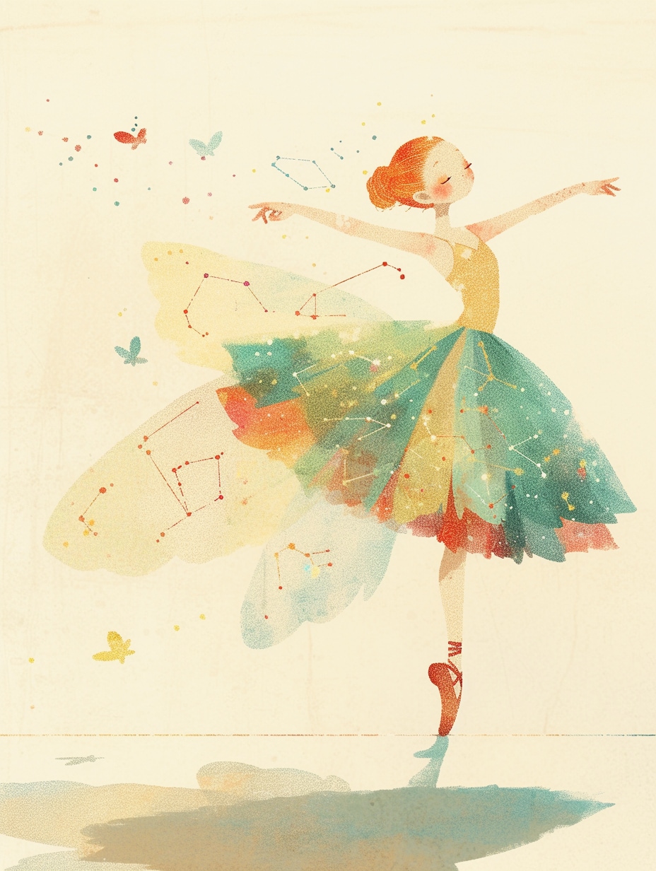 羽根つきバレリーナ | の人気AIイラスト・グラビア