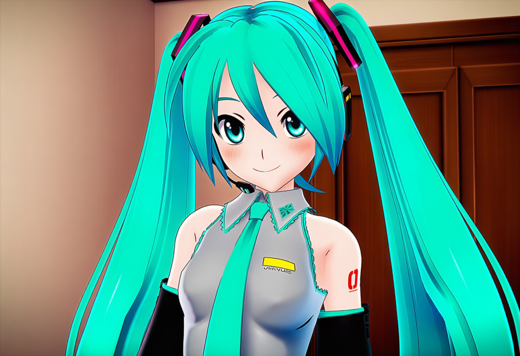 V4,5　ボカロ　初音ミク　３Dアニメ