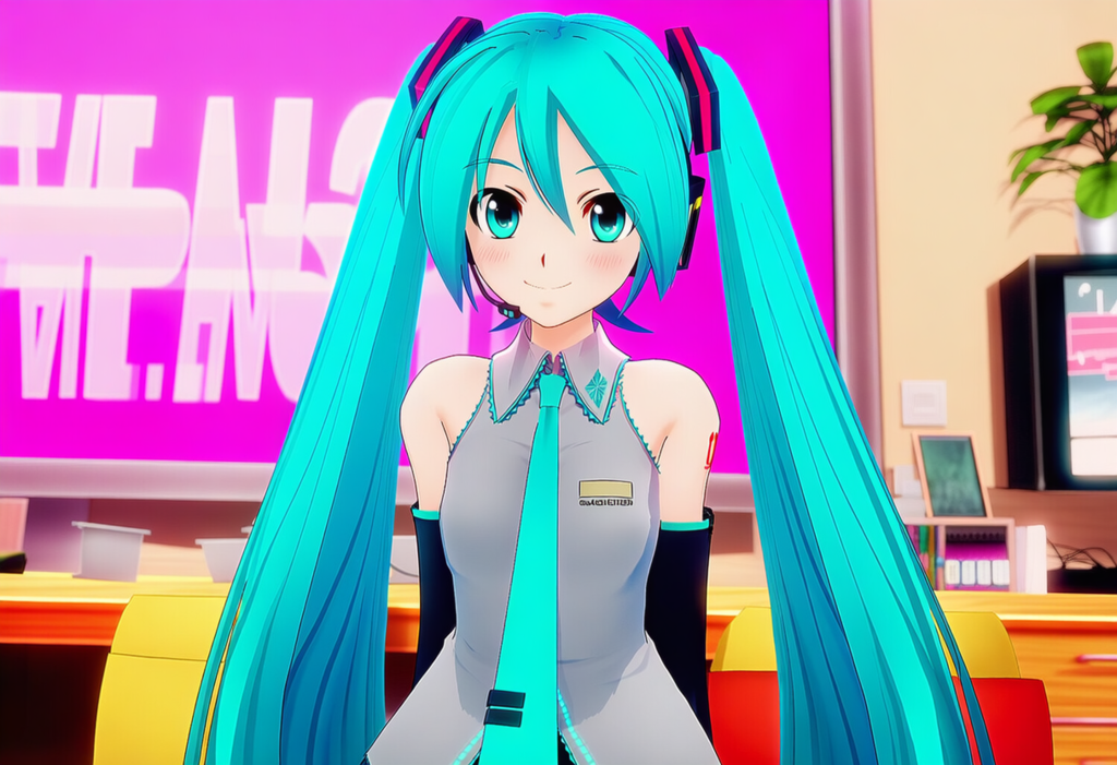 V4,5　ボカロ　初音ミク　３Dアニメ