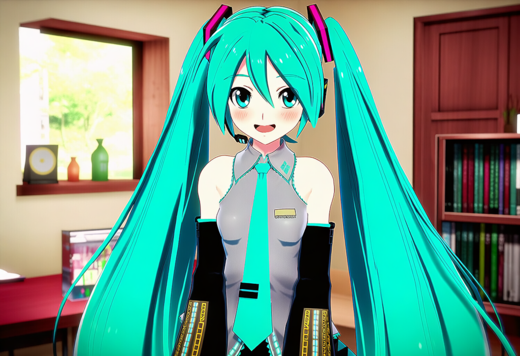 V4,5　ボカロ　初音ミク　３Dアニメ
