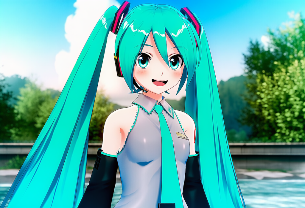 V4,5　ボカロ　初音ミク　３Dアニメ