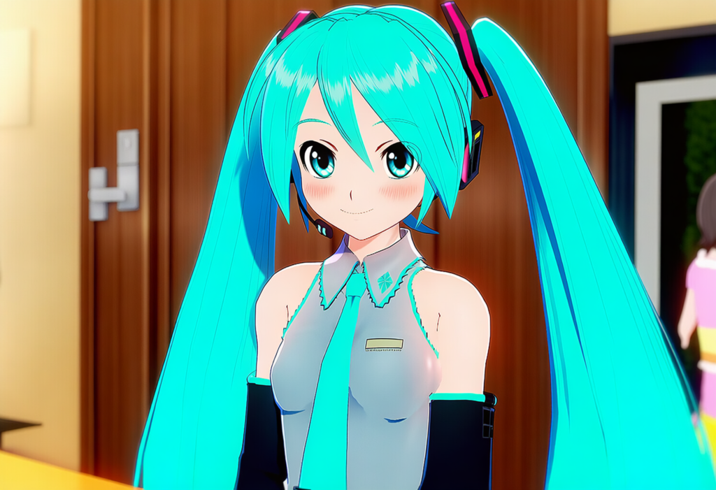 V4,5　ボカロ　初音ミク　３Dアニメ