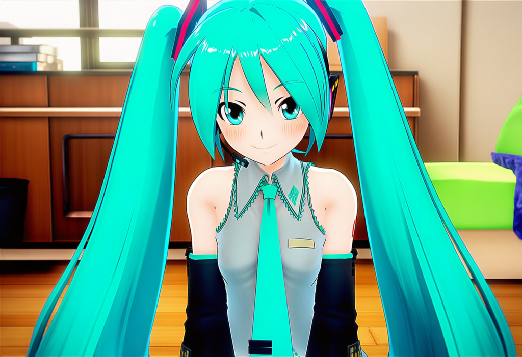 V4,5　ボカロ　初音ミク　３Dアニメ