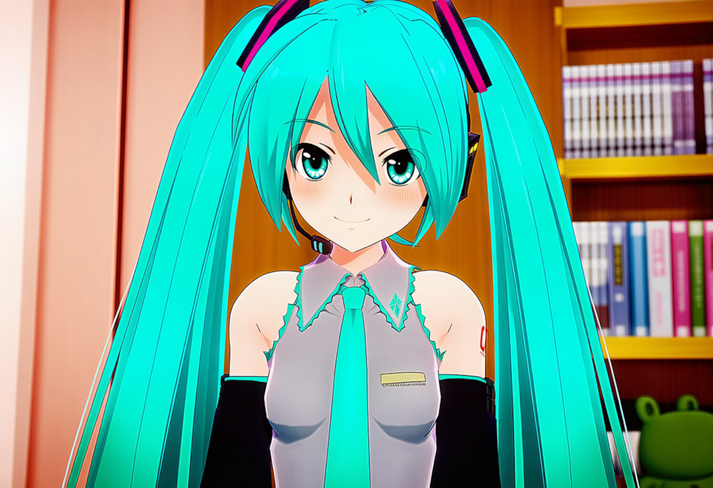 V4,5　ボカロ　初音ミク　３Dアニメ