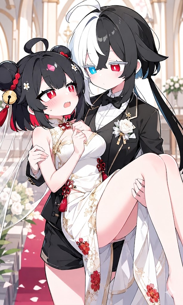 キラリンお姫様抱っこ