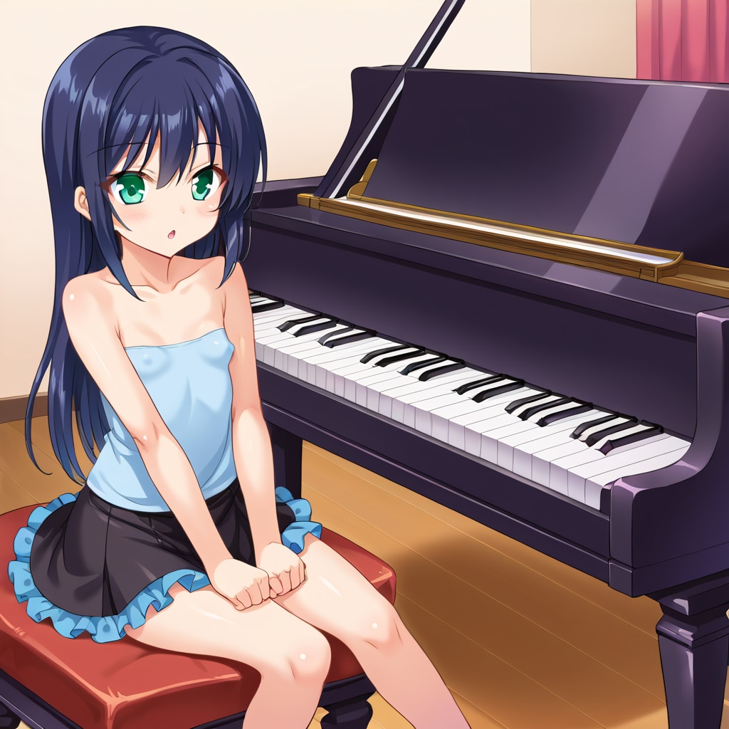 いいとこのお嬢なのにまだノーブラ