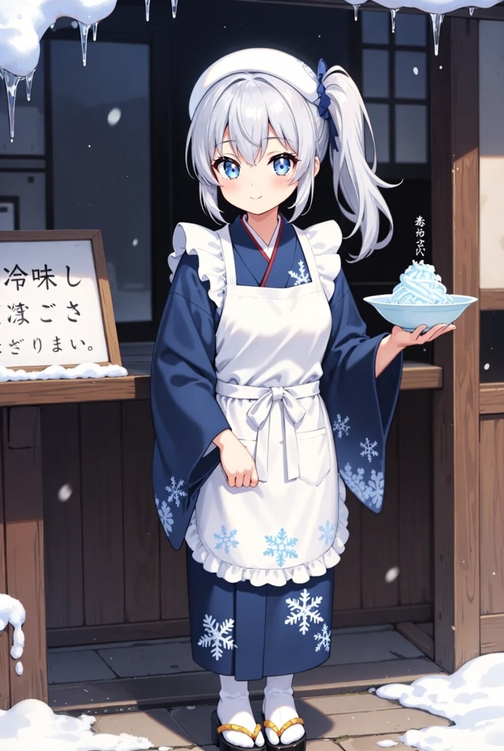 Grok雪女❄️冷やし中華はじめました