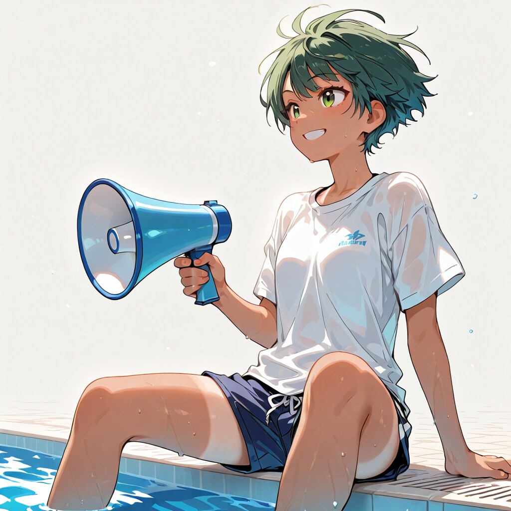 プールサイド・・ | の人気AIイラスト・グラビア