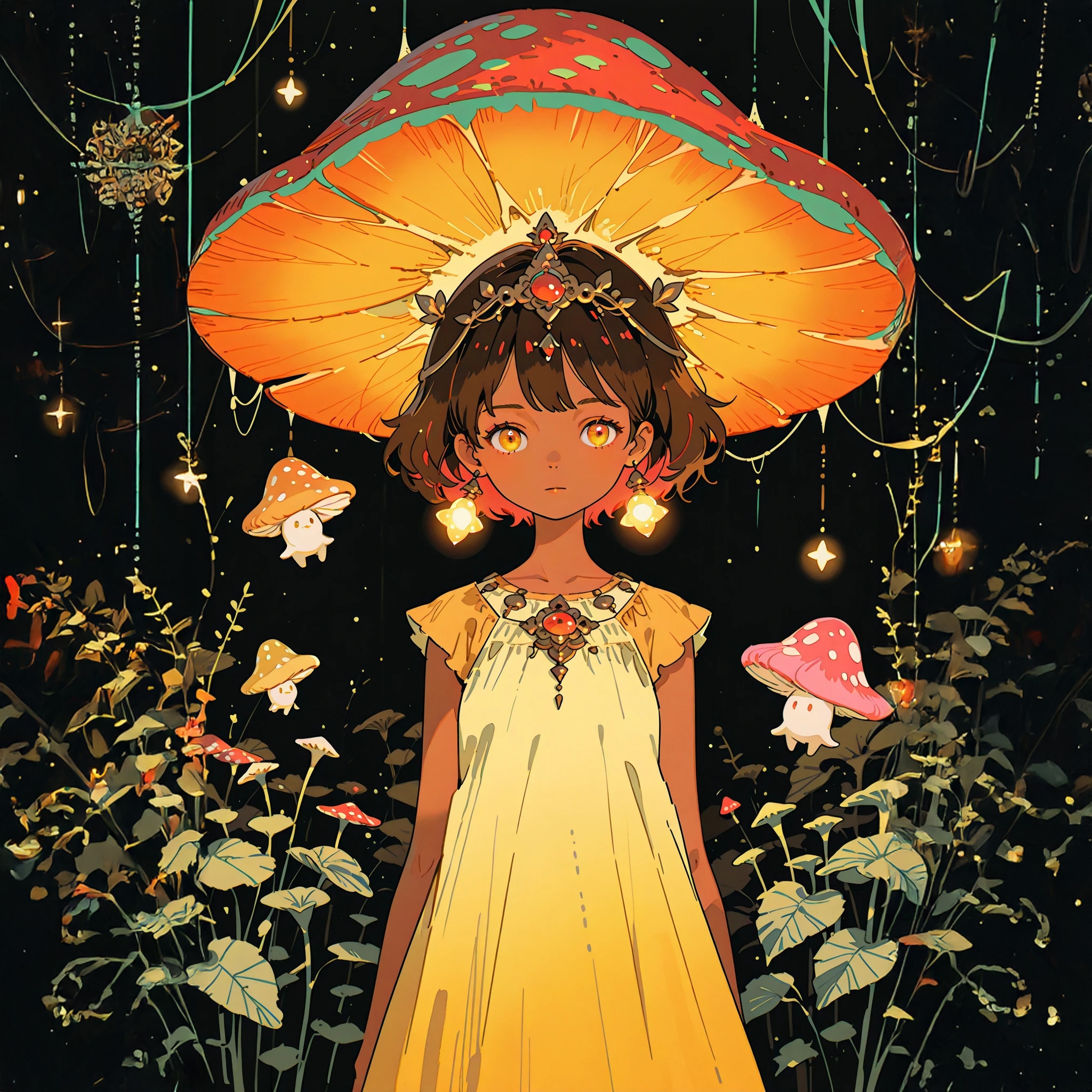 きのこ姫 | の人気AIイラスト・グラビア