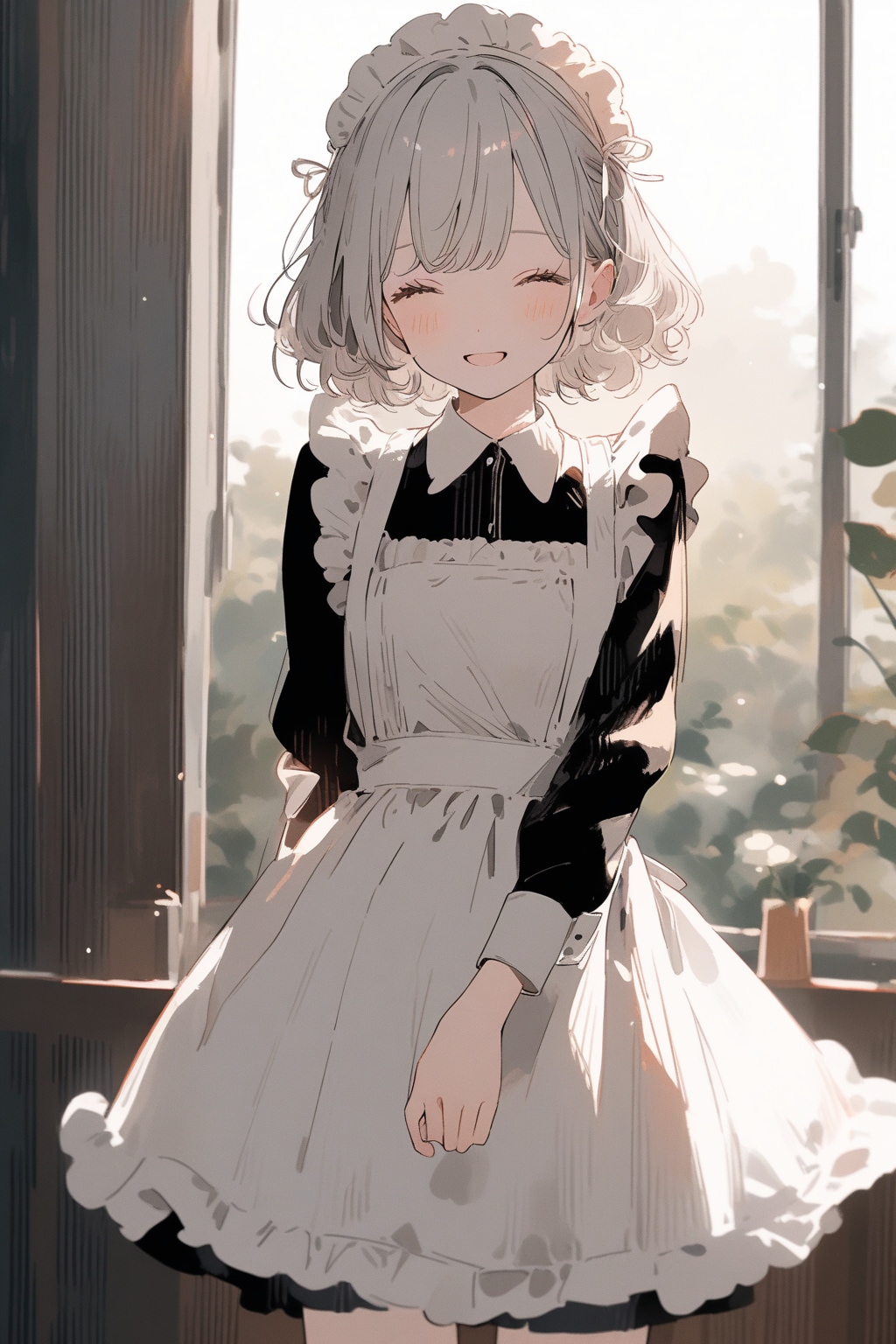 メイドさんを迎え入れたい | の人気AIイラスト・グラビア