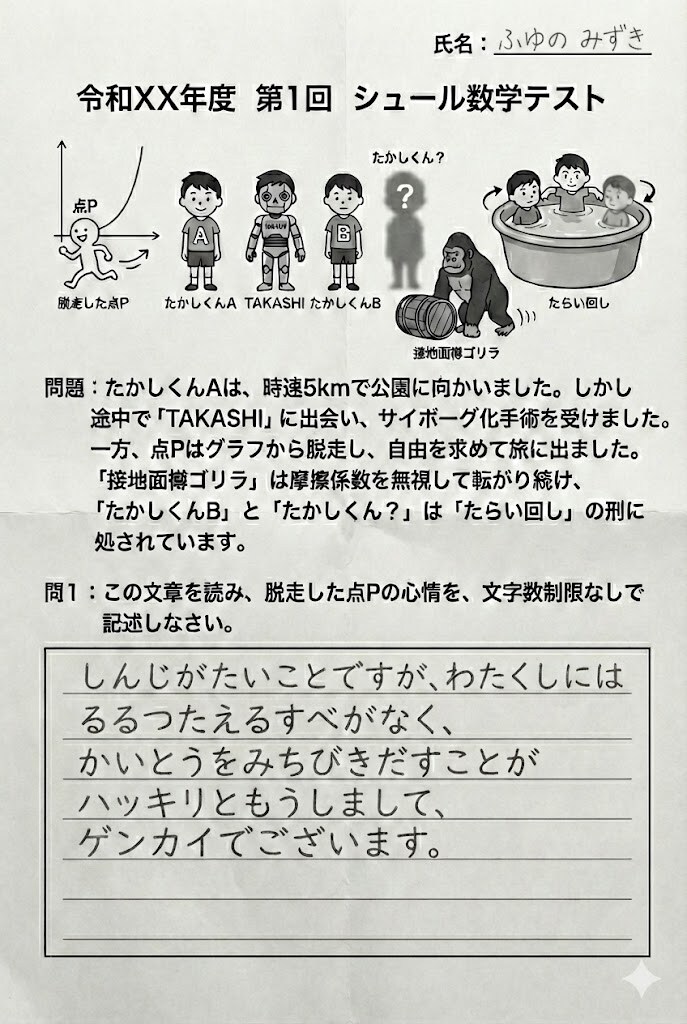 点Pの脱走についての問題2 | の人気AIイラスト・グラビア