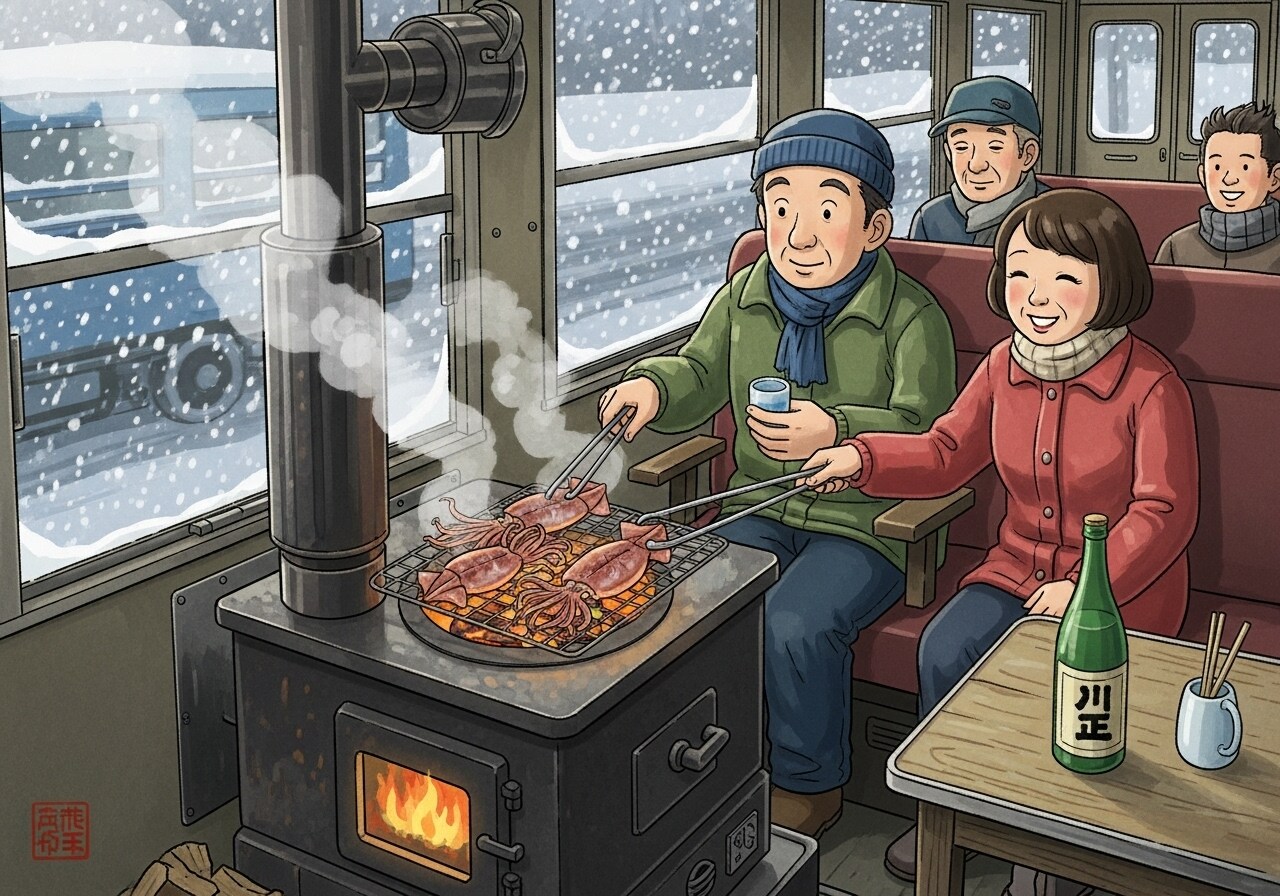 ストーブ列車 | の人気AIイラスト・グラビア