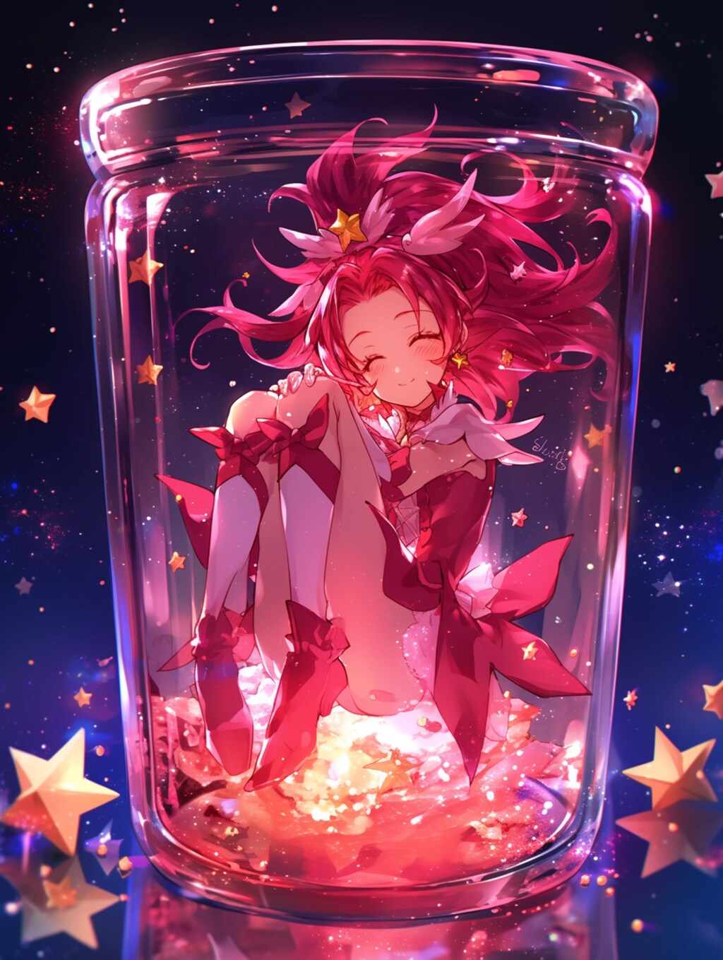 「瓶詰の少女」紅23